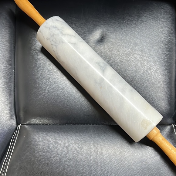 Fox Run Polished Marble Rolling Pin - Picture 9 of 11
